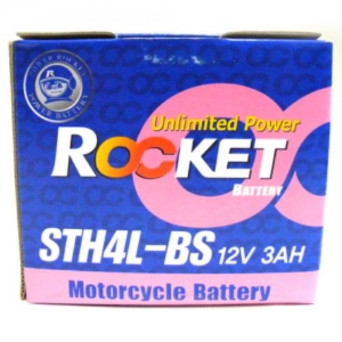 [바이크팩토리]로케트 배터리 STH4L-BS 12v3ah 슈퍼리드배터리, 델피노배터리,올코트100배터리(KC인증제품)