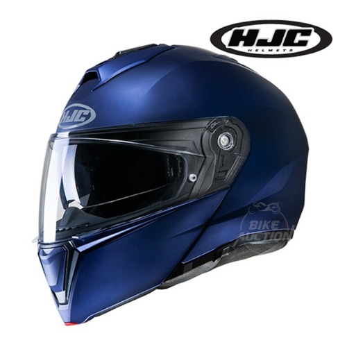 [바이크팩토리]HJC I90 세미 무광 메탈릭 블루 시스템 헬멧