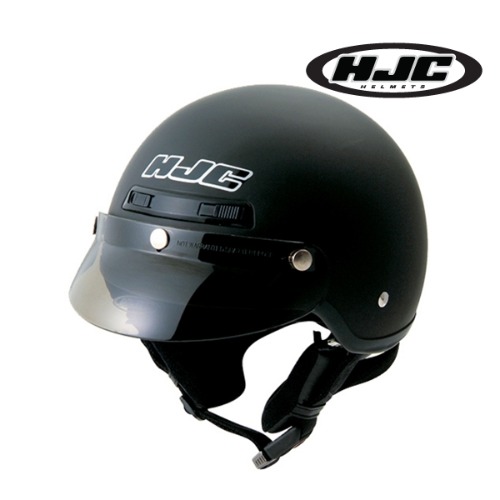 [바이크팩토리]HJC CL-2 솔리드 Flate(무광) 블랙 오픈페이스 헬멧