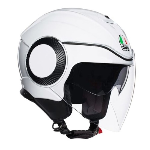 [바이크팩토리]AGV 에이지브이 오르비트 화이트 오픈페이스 헬멧