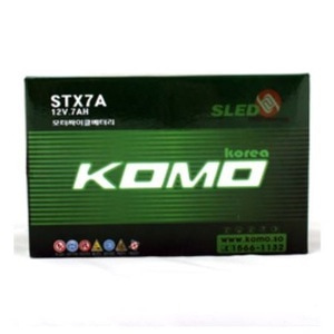 [당일배송]KOMO STX7A(12V.7Ah) 배터리 (에스코트,시티플러스,액시브)