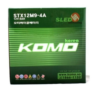 [당일배송]KOMO STX12M9-4A(12V.9Ah) 배터리 (VL,TN125)