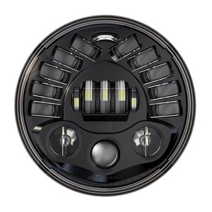 [해외]할리데이비슨 스포스터 J.W. Speaker 8790 LED 헤드 라이트 마운트 블랙 (파츠 넘버:0555051) 