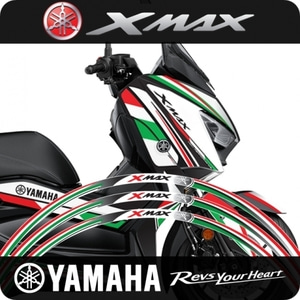 [바이크팩토리]야마하 X-MAX300 휠테이프, 휠스티커 이태리 스타일 (F-type)
