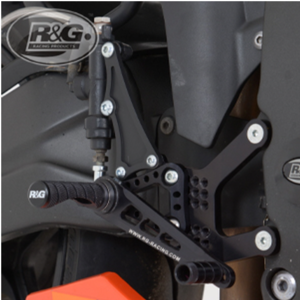 [해외]ZX6R (07-17) R&amp;G 조절식 백스텝 (race gearbox, not ABS)