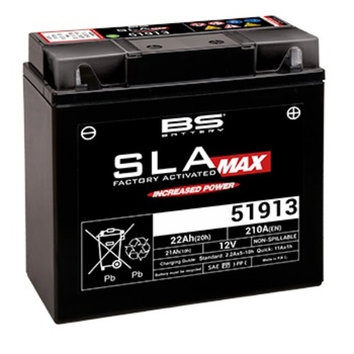 [바이크팩토리]BS배터리 SLA MAX (51913 12V 21Ah)
